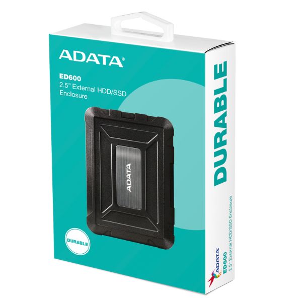 Caja Externa USB ADATA ED600 Disco Duro SSD 2.5