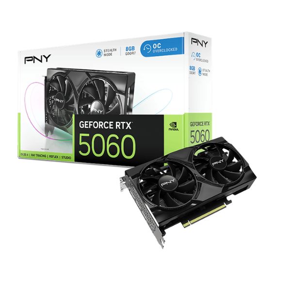 Tarjeta de Video PNY NVIDIA GeForce RTX 5060 8G GDDR7