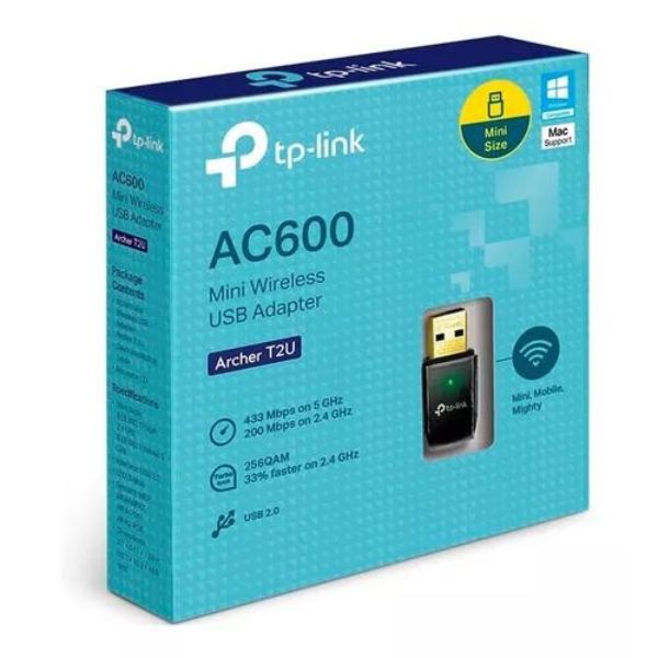 Tarjeta Red TP-Link AC600 Archer T2U