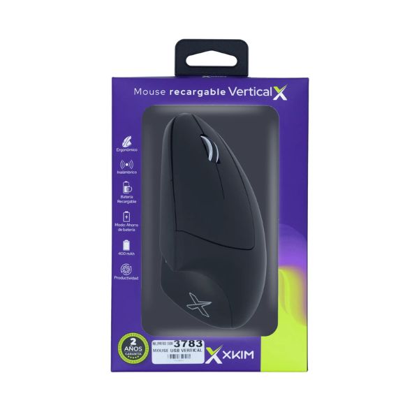 Mouse Vertical X-KIM Ergonómico Inalámbrico