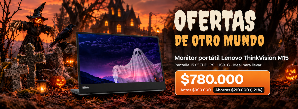Oferta de Halloween: Portátil Lenovo IdeaPad Slim 3 Ryzen 5 a $1.990.000, antes $2.190.000