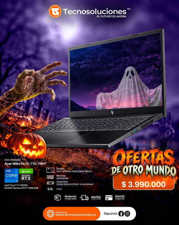 Portátil Acer Nitro Lite CI7 13620H