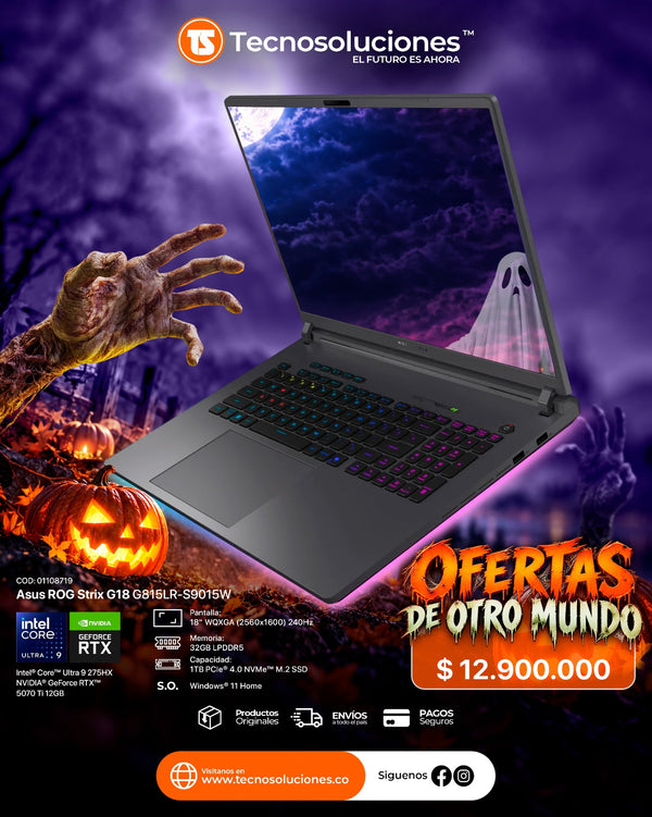 Portátil Asus ROG Strix G18 Ultra 9 275HX