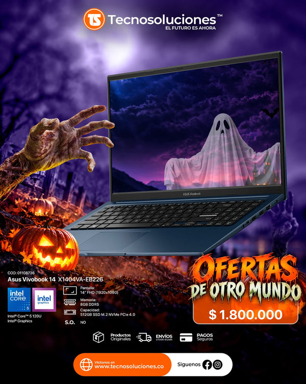 Portátil Asus Vivobook 14 Core 5 120U
