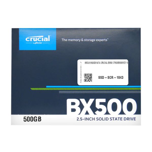 Disco Solido Crucial BX500 - 500GB