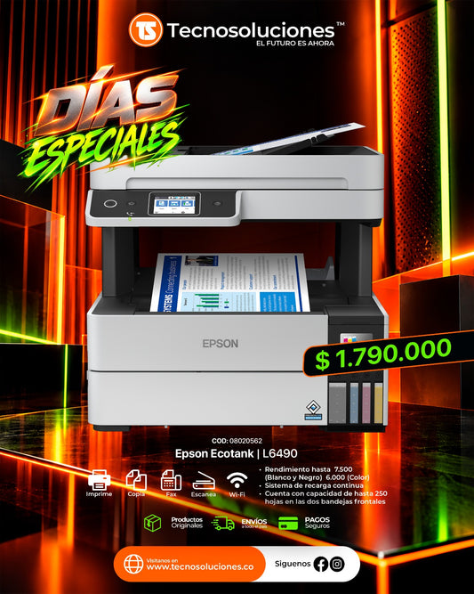 Impresora Epson EcoTank L6490