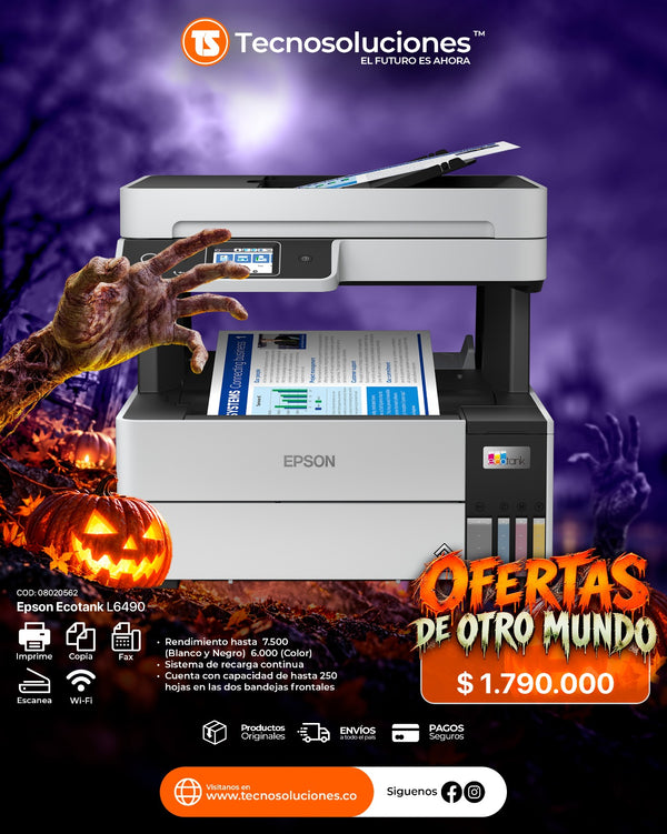 Impresora Epson EcoTank L6490