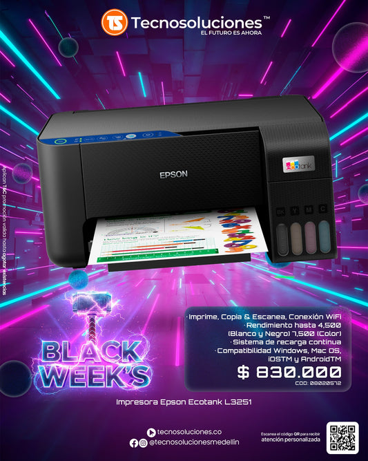 Impresora Epson EcoTank L3251
