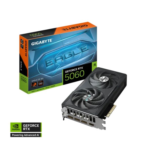 Tarjeta De Video GIGABYTE NVIDIA GeForce RTX 5060 EAGLE OC 8G