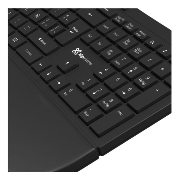 Teclado KlipXtreme KBK 530S Ergonómico