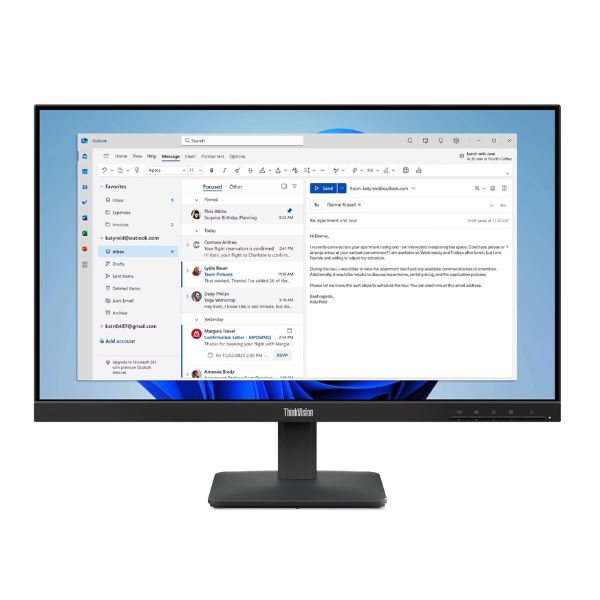 Monitor Lenovo ThinkVision S24-4E 23.8”