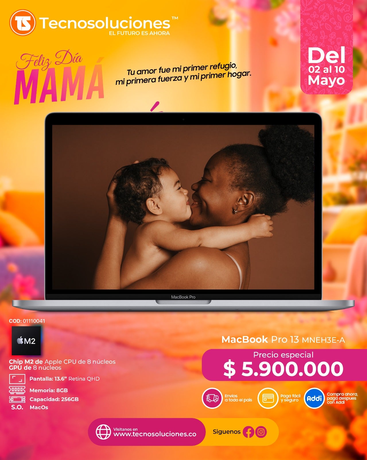 Portátil MacBook Pro 13 M2