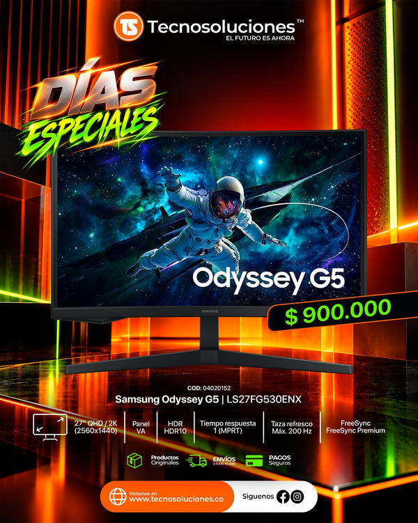 Monitor Samsung Odyssey G5 27”