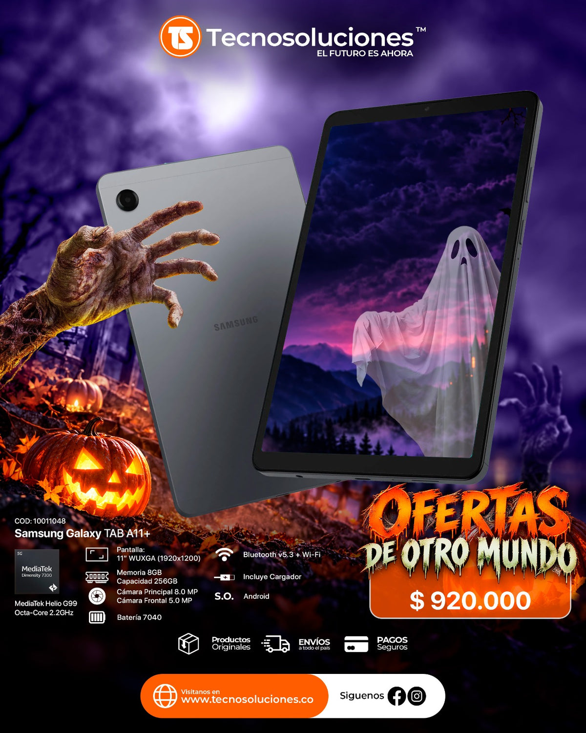 Tablet Samsung Galaxy Tab A11+