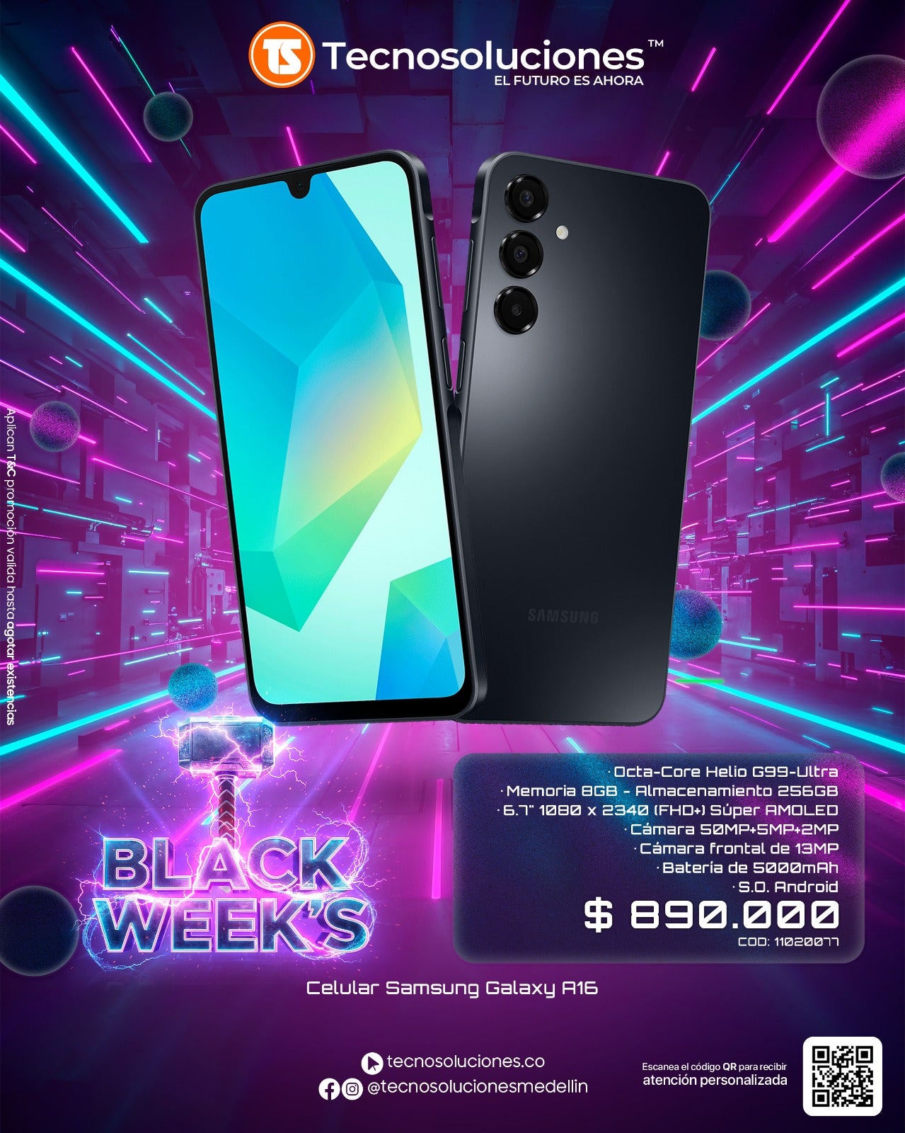 Celular SAMSUNG Galaxy A16