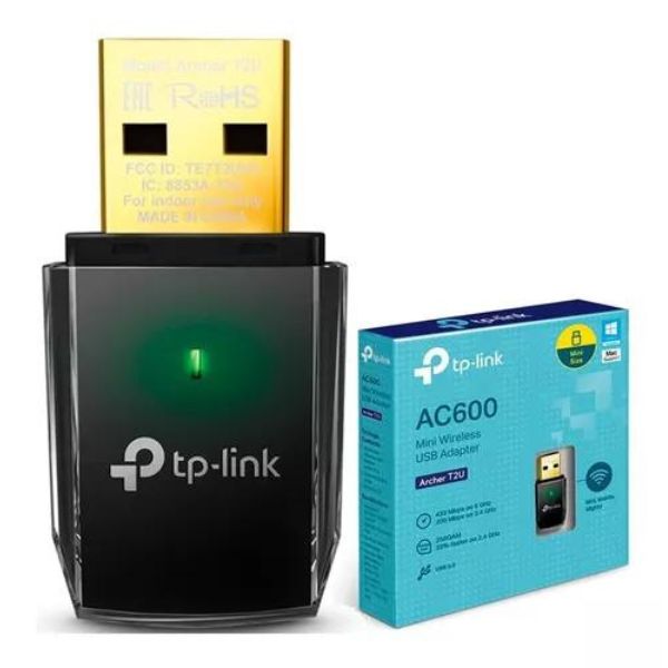 Tarjeta Red TP-Link AC600 Archer T2U