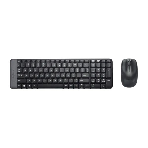 Teclado y Mouse logitech MK-220 Inalambrico