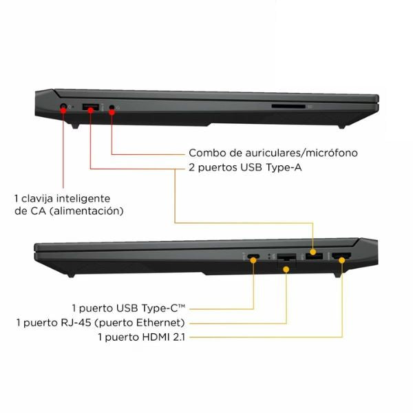 Portátil HP VICTUS 15 FB3019LA Ryzen 7 7445HS