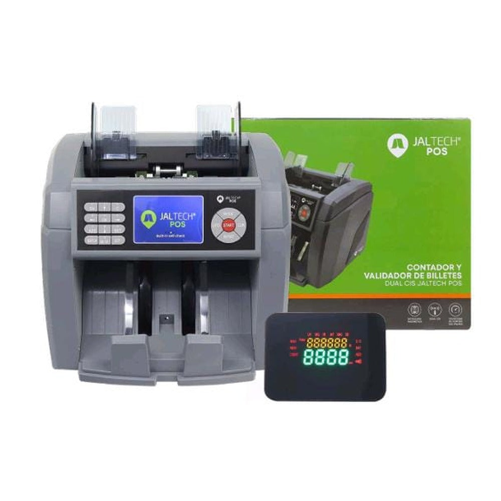 Contador y Validador de Billetes Dual CIS Jaltech POS JAL-1689